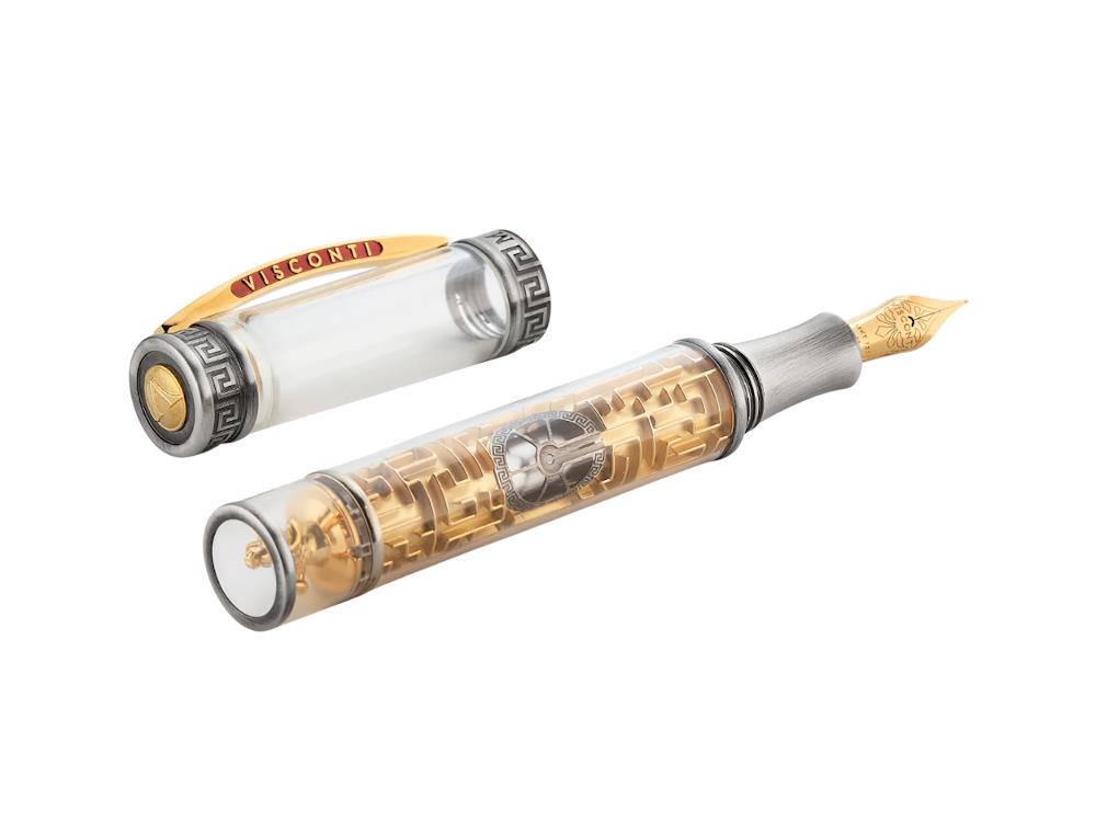 Visconti Maze Fountain Pen,18k Gold, Limited Edition, KP68-01-FP