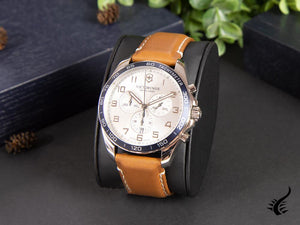 Victorinox Fieldforce Classic Chrono Quartz Watch, Silver, 42 mm, V241900