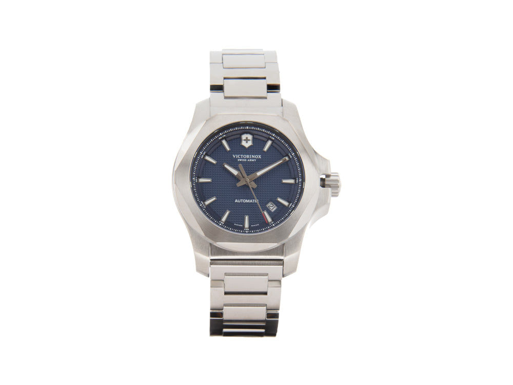 Victorinox I.N.O.X. Automatic Watch, Steel, Blue, 43 mm, 20