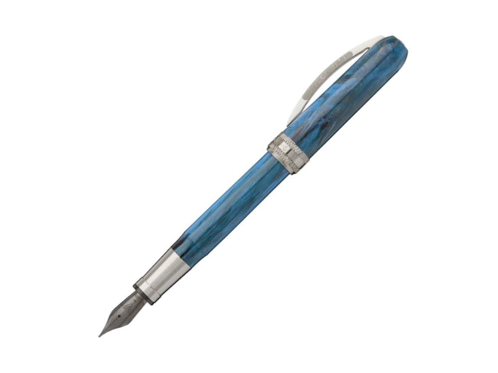 Visconti Rembrandt-S Blue Fountain Pen, Acrylic Resin, KP10-26-FP
