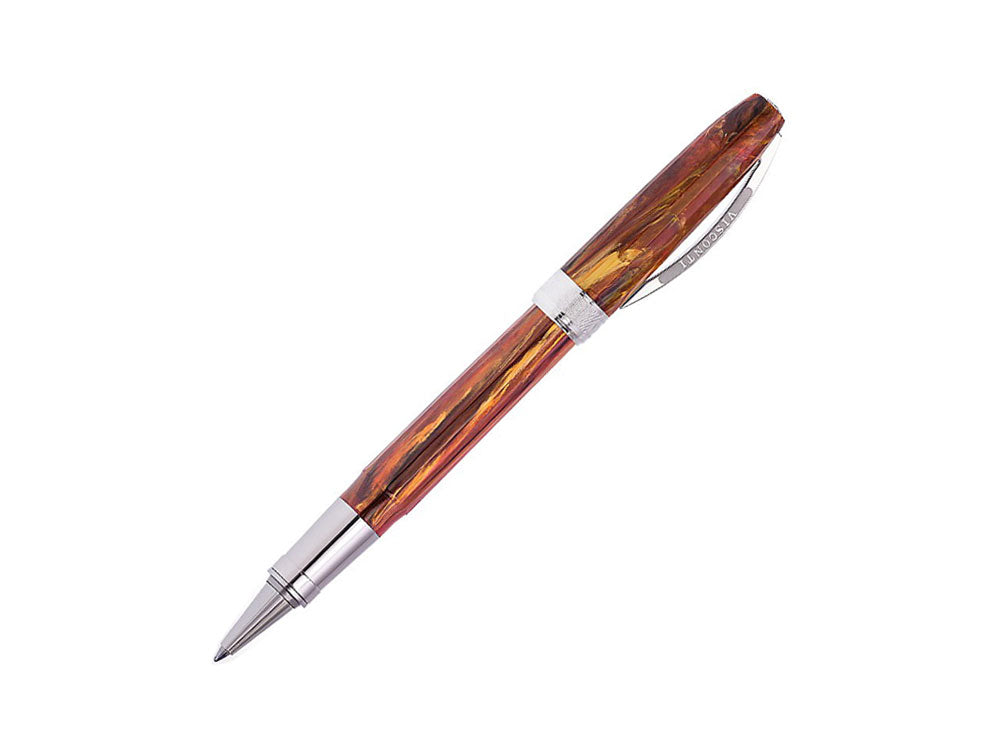 Visconti Van Gogh Red Vineyards Rollerball pen, Palladium trim, Red, KP12-09-RB