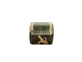 WOLF Elements Earth Watch roll, 1 Watch, Green, Vegan Leather, 665330