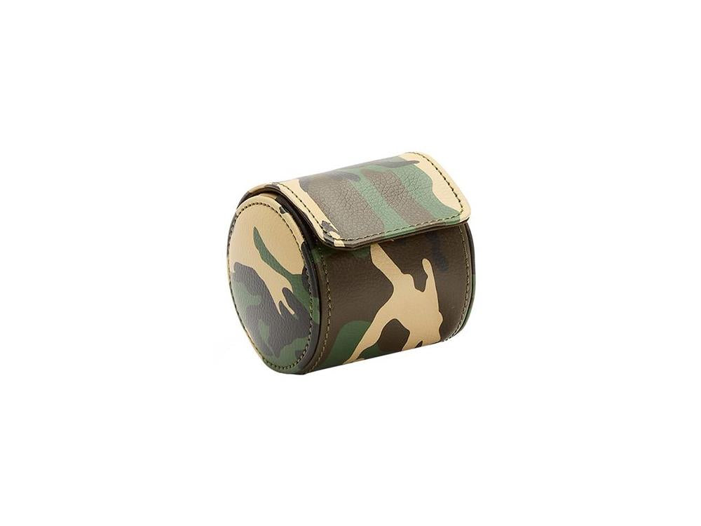 WOLF Elements Earth Watch roll, 1 Watch, Green, Vegan Leather, 665330