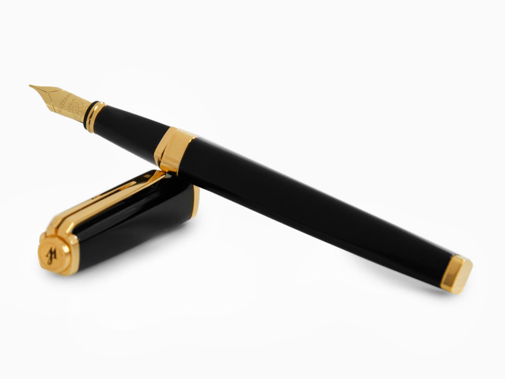 Waterman Fountain Pen Exception Slim Black -Gold Trims- S0636940