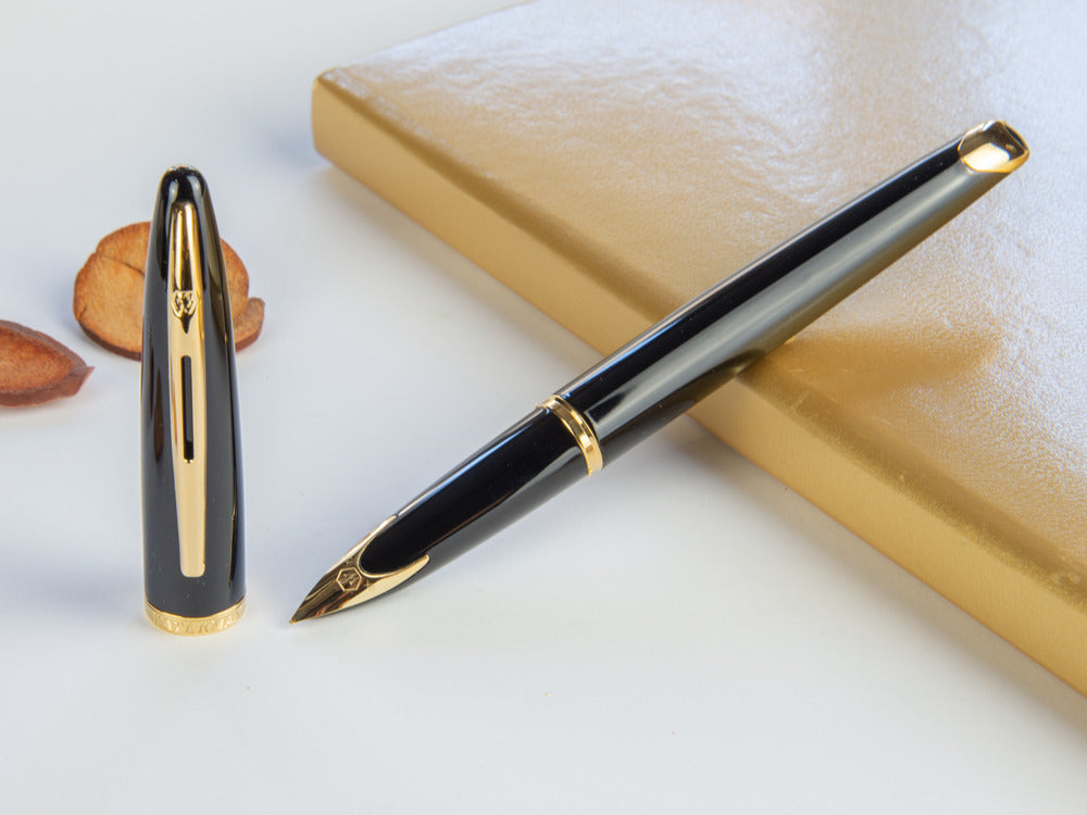 Waterman Carène Fountain Pen, Lacquer, Gold trim, S0700320
