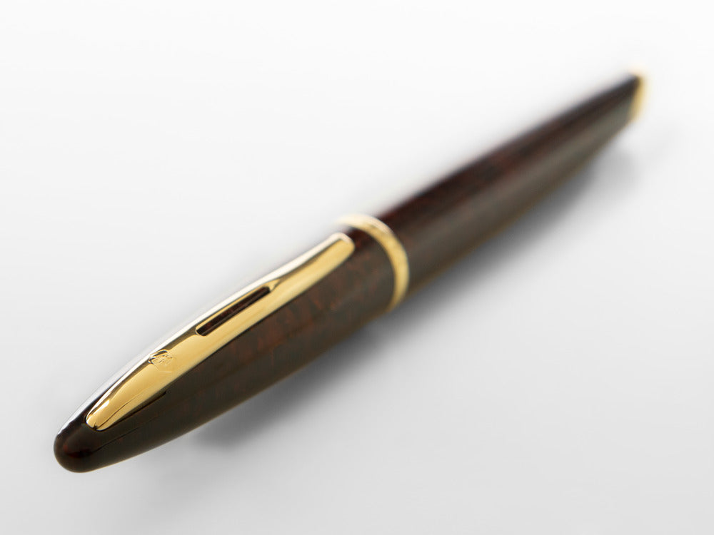 Waterman Carène Marine Amber Fountain Pen, Lacquer, Gold trim, S0700880