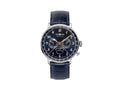 Zeppelin LZ 129 Hindenburg Moonphase Quartz Watch, Blue, 40 mm, 7036-3