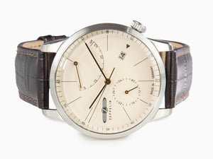 Zeppelin Flatline Automatic Watch, Beige, 40 mm, Sí, 7366-5