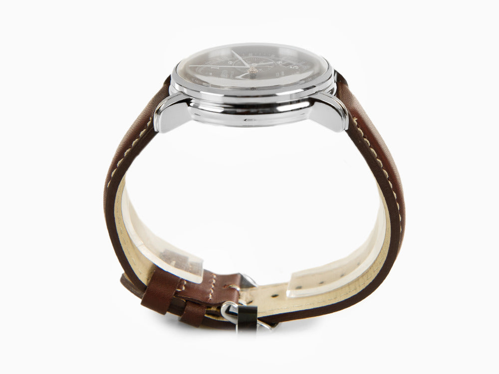 Zeppelin LZ126 Los Angeles Quartz Watch, Red, 42 mm, 7614-6