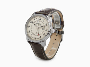 Zeppelin LZ 127 Graf Zeppelin Quartz Watch, Beige, 42 mm, GMT, 7642-5