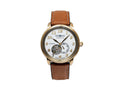 Zeppelin LZ 127 Graf Zeppelin Automatic Watch, PVD Gold, White, 40 mm, 7664-1