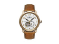 Zeppelin LZ 127 Graf Zeppelin Automatic Watch, PVD Gold, White, 40 mm, 7664-1
