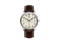Zeppelin LZ 127 Graf Zeppelin Quartz Watch, Beige, 42 mm, Chronograph, 7678-5
