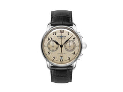Zeppelin LZ 127 Graf Zeppelin Quartz Watch, Beige, 42 mm
