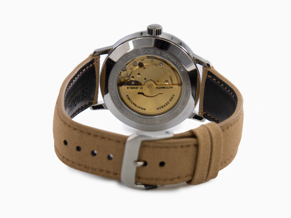 Zeppelin LZ 129 Hindenburg Automatic Watch, Beige, 40 mm, Day