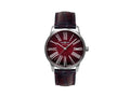 Zeppelin Flatline Lady Quartz Watch, Burgundy, 36 mm, 8345-5