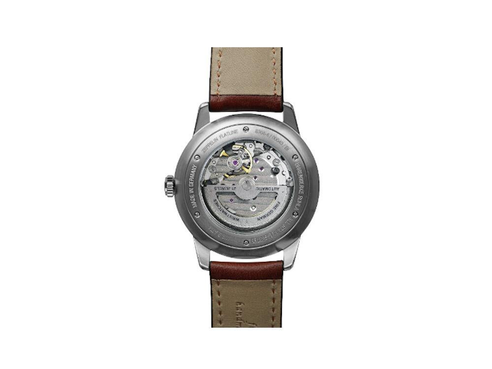 Zeppelin Flatline Automatic Watch, Green, 40 mm, 8364-4