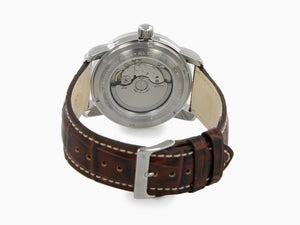 Zeppelin Atlantic Automatic Watch, Beige, 42 mm, Day, Leather strap, 8462-5