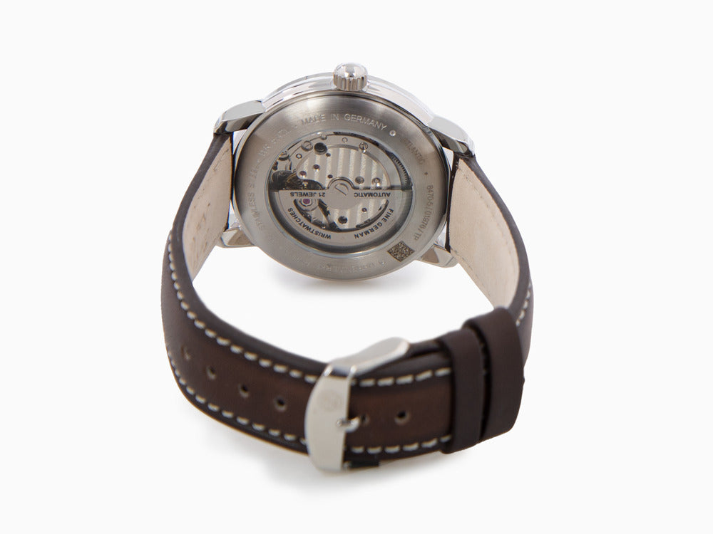 Orologio Paul Picot Gentleman Chrono GMT Automatico Nero cinturino acciaio o pelle - Ref. 2031S Orologio Paul Picot Gentleman Chrono GMT Automatico Nero cinturino acciaio o pelle - Ref. 2031S