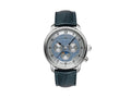 Zeppelin Friedrichshafen Moon Phase Quartz Watch, Blue, 40 mm, 8536-3