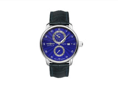 Zeppelin Captain Line Automatic Watch, Blue, 42 mm, Leather strap Zeppelin Captain Line Automatic Watch, Blue, 42 mm, Leather strap