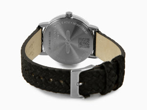 Zeppelin Captain Line Quartz Watch, Beige, 36 mm, Day, Fabric strap, 8643-5