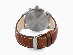 Zeppelin LZ126 Los Angeles Quartz Watch, Blue, 42 mm, GMT, Pulsemeter, 8644-3