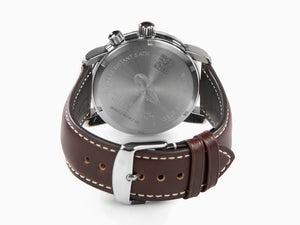 Zeppelin LZ126 Los Angeles Quartz Watch, Cream, 42 mm, GMT, Pulsemeter, 8644-5