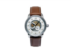 5種28個★GRANDLINE CHILDREN サンジ ウソップ ルッチ カク Zeppelin Captain Line Automatic Watch, White, 42 mm, 8658-1