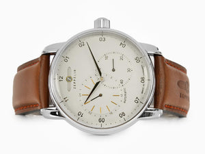 Zeppelin Captain Line Automatic Watch, Beige, 43 mm, Leather strap, 8662-1