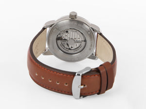 Zeppelin Captain Line Automatic Watch, Blue, 41 mm, Leather strap, 8662-3