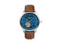 Zeppelin Méditerranée Open Heart Automatic Watch, Blue, 40 mm, 9666-3