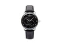 Zeppelin Captain Line Automatic Watch, Black, 42 mm, Leather strap, 8662-2