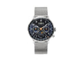 Zeppelin LZ 129 Hindenburg Moonphase Lady Quartz Watch, Blue, 36 mm, 7037M-3