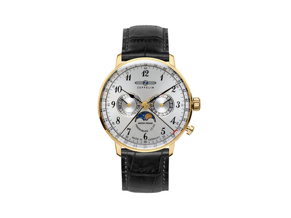 70363 Zeppelin LZ129 Hindenburg Fasi Luna - Zeppelin Watches 70363 Zeppelin LZ129 Hindenburg Fasi Luna - Zeppelin Watches