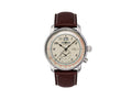 Zeppelin LZ126 Los Angeles Quartz Watch, Cream, 42 mm, GMT, Pulsemeter, 8644-5