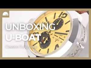 U-Boat Classico Tungsteno Chronograph Automatic Watch, Beige, 45 mm, 9568