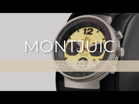 Montjuic Speed Chronograph Quartz Watch, White, 45 mm, MJ2.0701.S