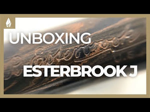 Esterbrook Big-J Antique Rose Ebonite Fountain Pen, Brown, EBJR