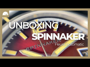 Spinnaker Fleuss Automatic Watch, Red, 43 mm, 15 atm, SP-5055-07