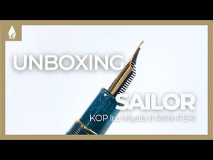 Sailor KOP Iro Miyabi II RAN-PEKI Fountain Pen, Ebonite, 10-1600-449