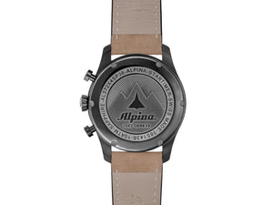Alpina Startimer Quartz Watch, 41 mm, Green, Day, AL-372GR4FBS26