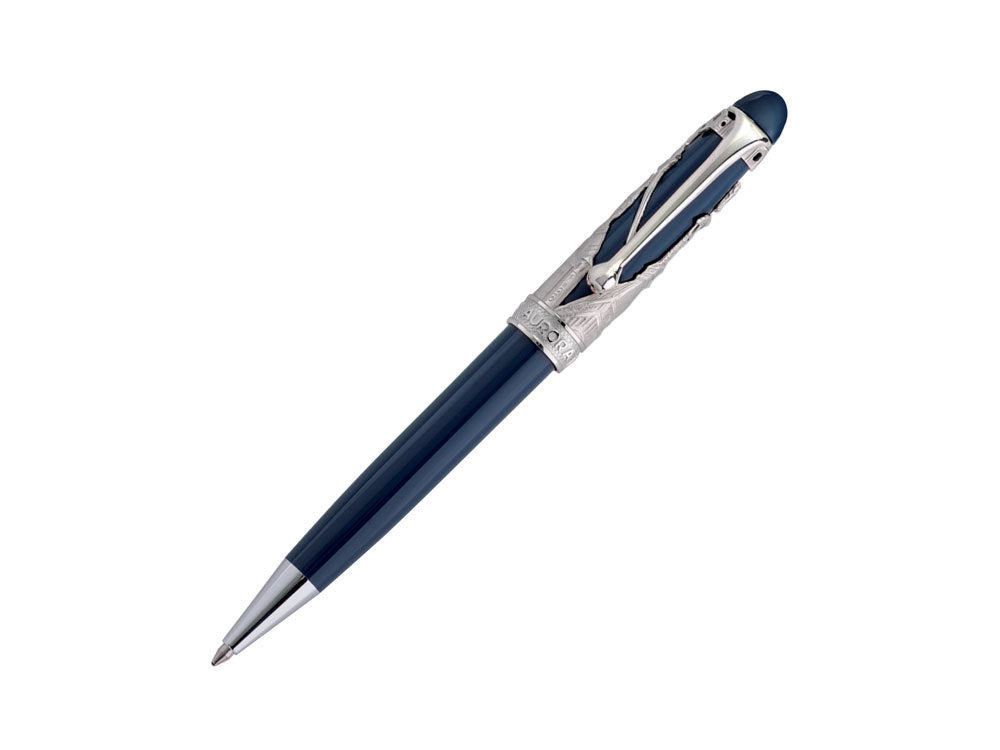 Aurora Torino Special edition Ballpoint pen, Resin, Sterling Silver .925