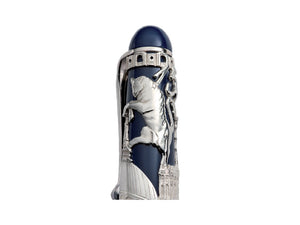 Aurora Torino Rollerball pen, Resin, .925 silver trim, Navy Blue, 875-IT