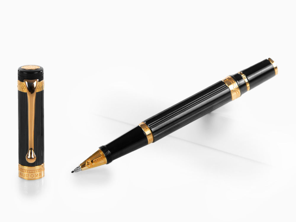 Aurora Andrea Palladio Rollerball pen, Black Resin, Limited Edition, 918