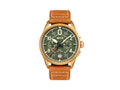AVI-8 Spitfire Lock Chronograph Bronze Green Quartz Watch, 42 mm, AV-4089-02