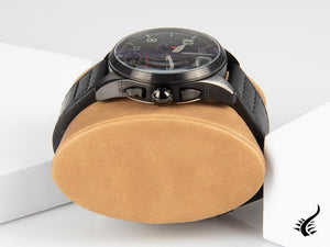 AVI-8 Spitfire Lock Chronograph Slate Black Quartz Watch, 42 mm, AV-4089-03