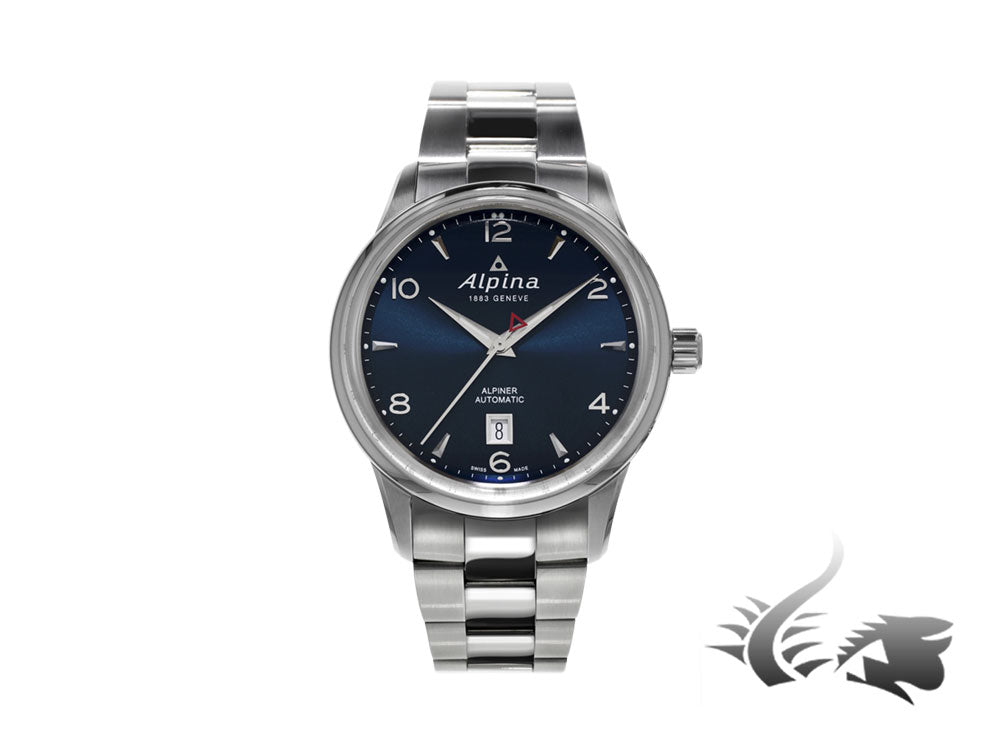 Alpina Alpiner Automatic Watch, Blue, 41,5mm, Day, Bracelet, AL-525N4E6B