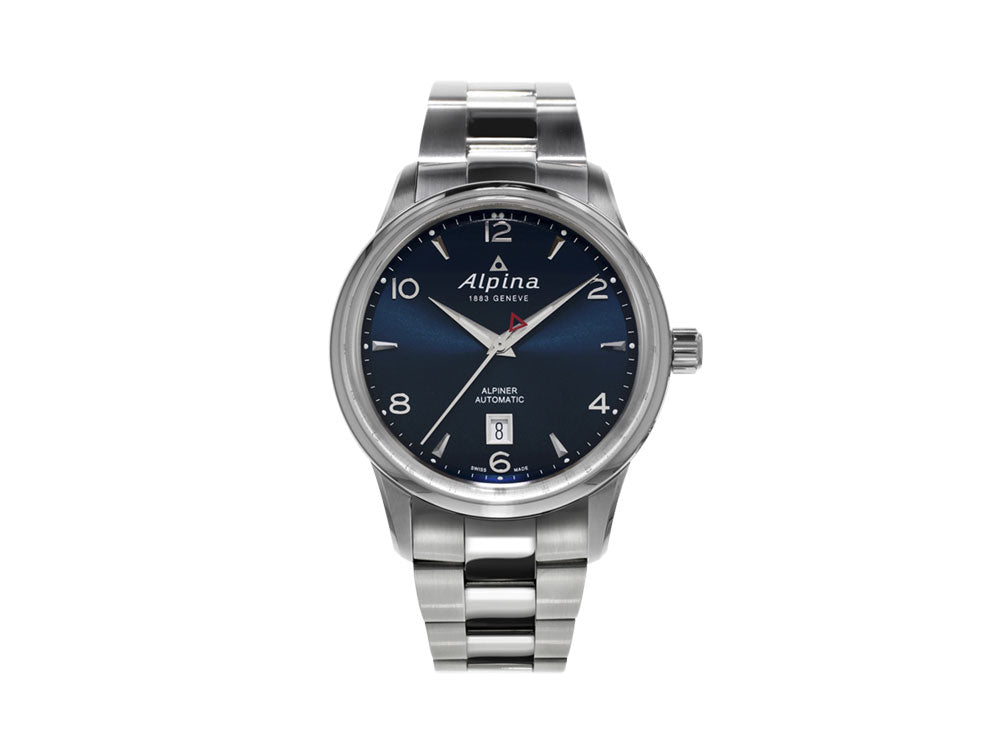 Alpina Alpiner Automatic Watch, Blue, 41,5mm, Day, Bracelet, AL-525N4E6B