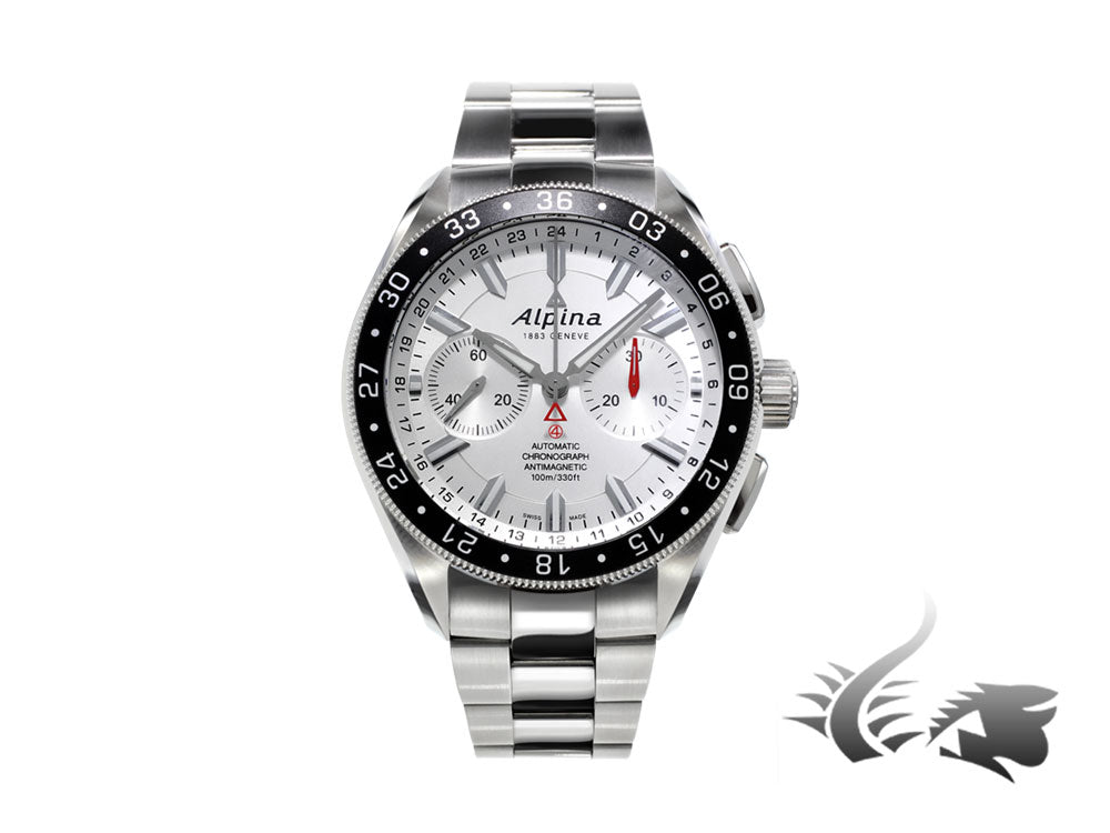 Alpina Alpiner Automatic Chronograph 4 Watch, AL-860, Bracelet, AL-860S5AQ6B